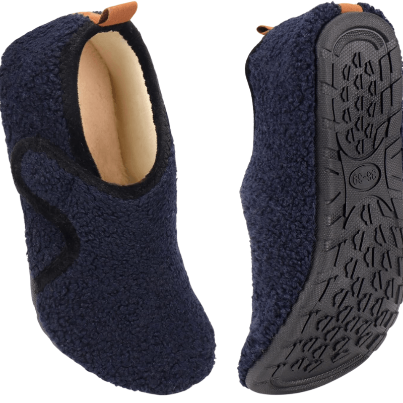 Fleece Lined Diabetic Slippers – Warmth and Support for Comfort-Cloud Cushion Slides