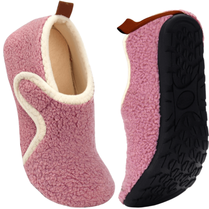 Fleece Lined Diabetic Slippers – Warmth and Support for Comfort-Cloud Cushion Slides