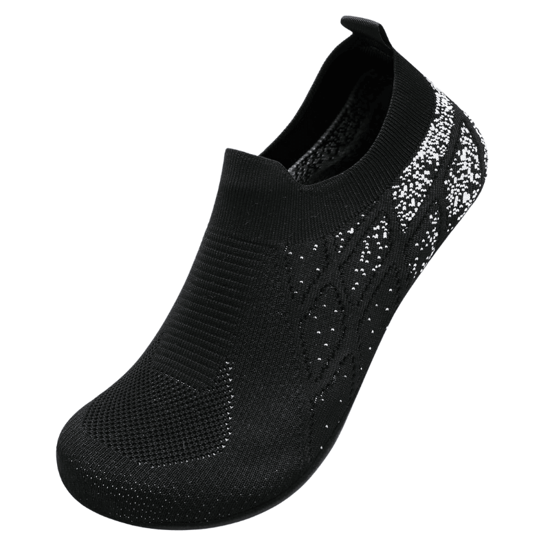 Knit Design Diabetic Slippers – Breathable Comfort with Slip Ons-Cloud Cushion Slides