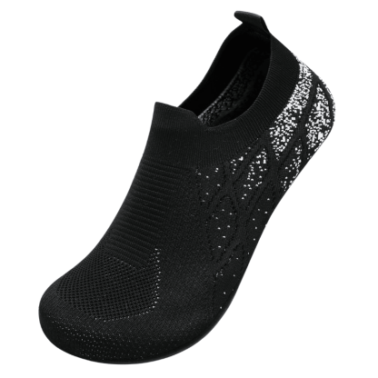 Knit Design Diabetic Slippers – Breathable Comfort with Slip Ons-Cloud Cushion Slides