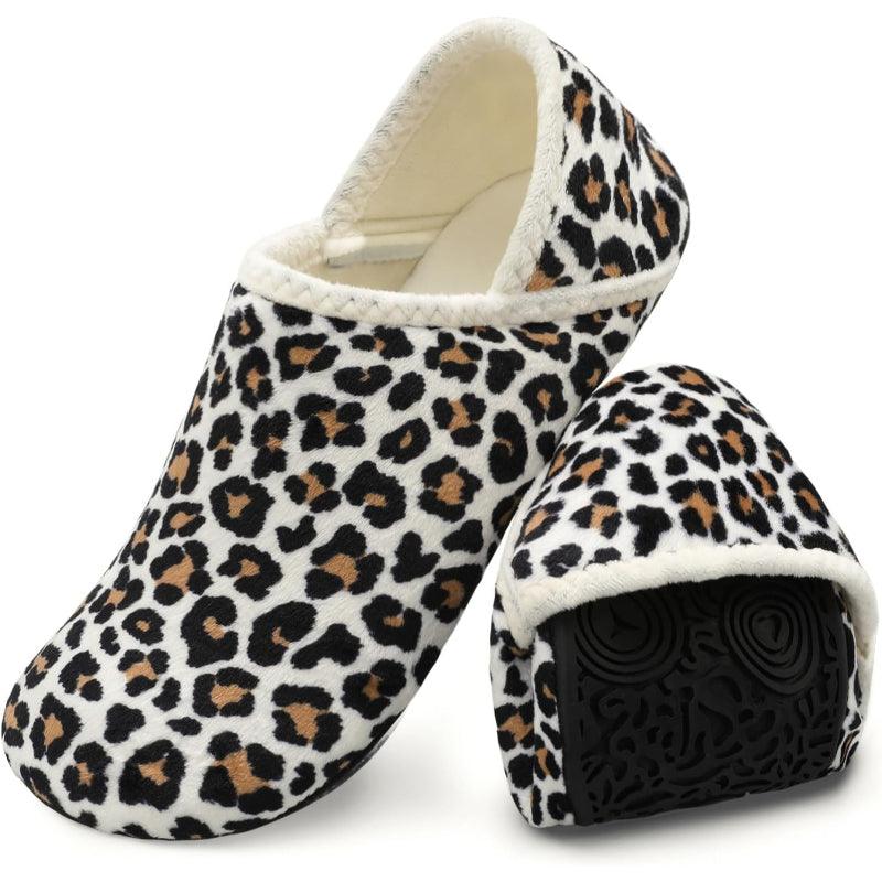 Leopard Print Cozy Slippers
