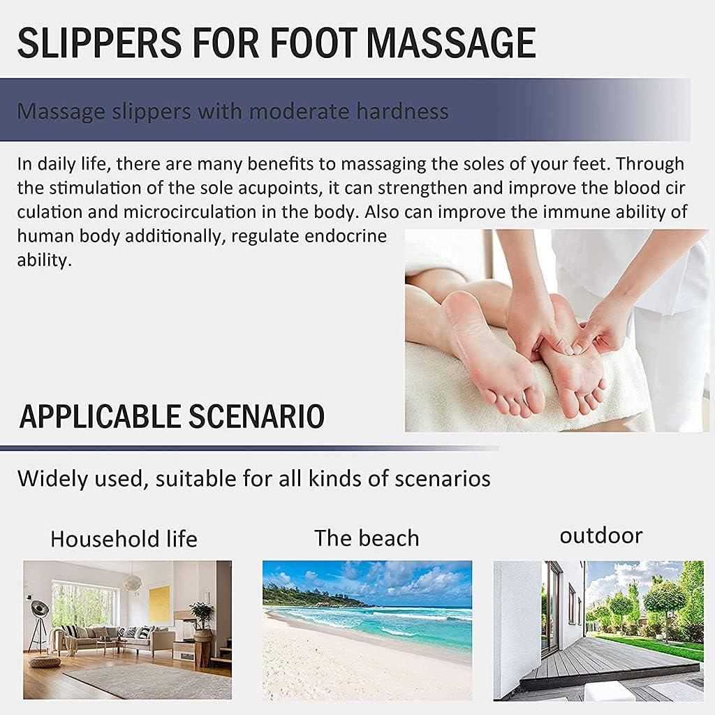 Comfy Acupressure Slippers – Massaging Relax Tired Feet - Cloud Cushion Slides