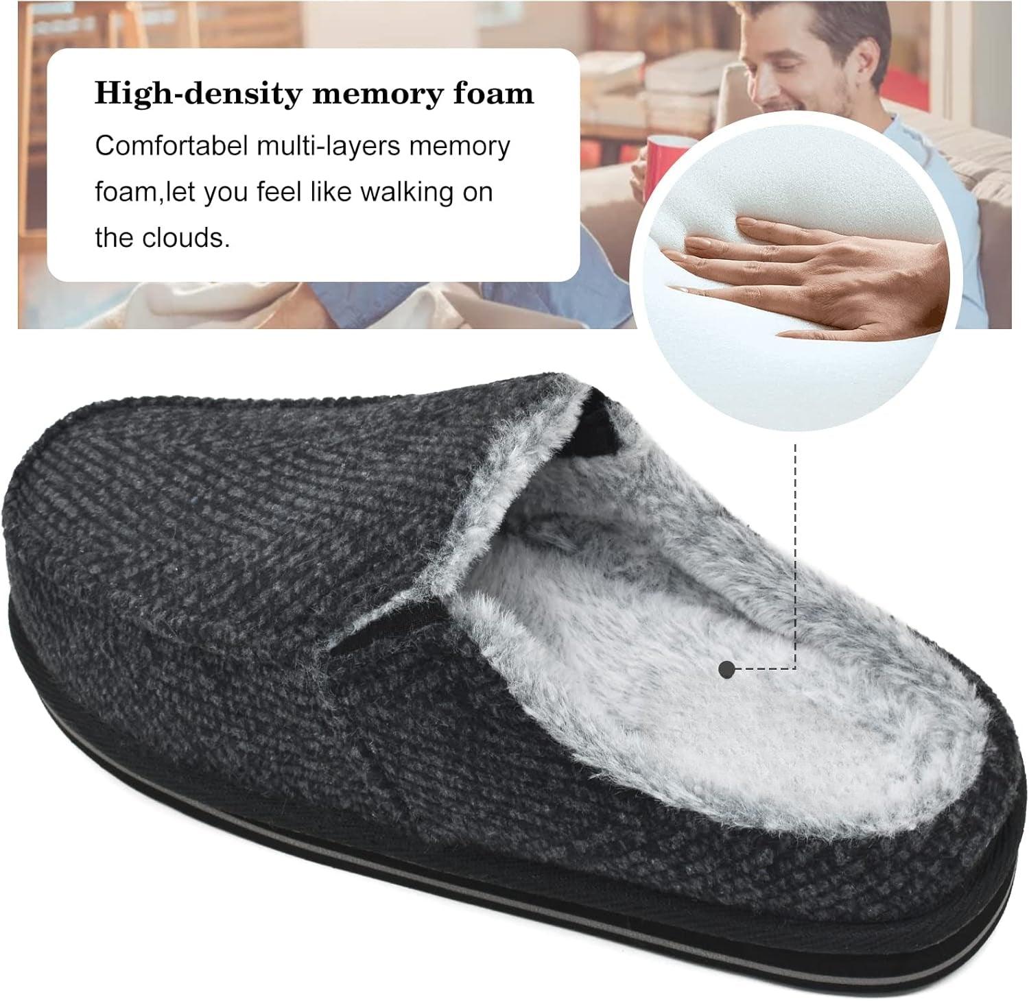Memory Foam Clog Slippers – Arch Support and Soft Sole - Cloud Cushion Slides