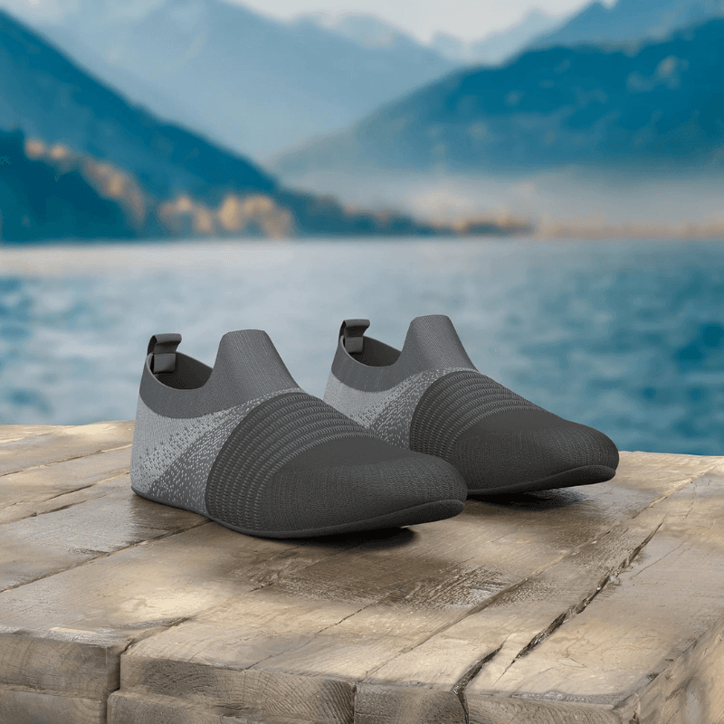 Modern Knit Diabetic Slippers – Stretchable and Supportive Fit - Cloud Cushion Slides