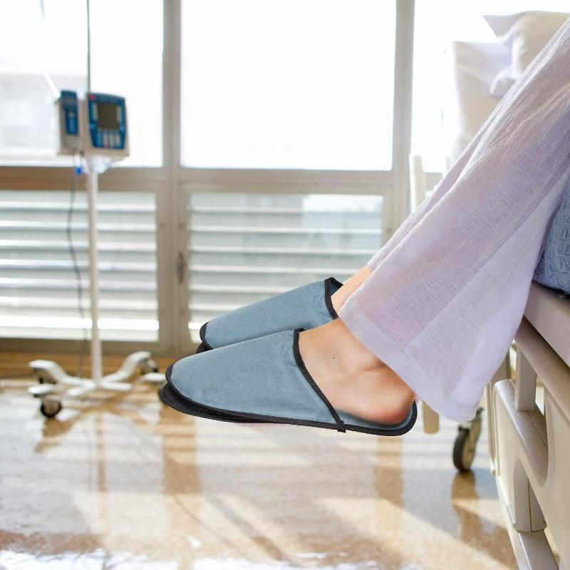 Cotton  Gel Infused Slippers – Cooling Relief for Tired Feet-Cloud Cushion Slides