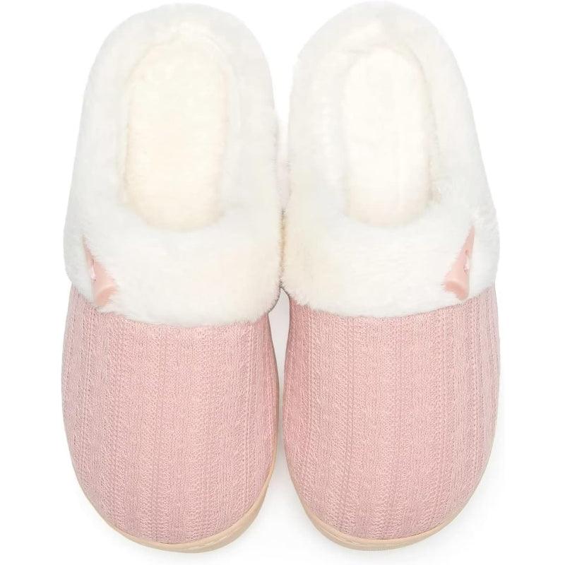 Plush Memory Foam Slippers