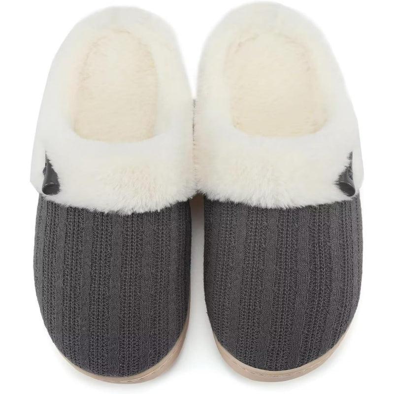 Memory Foam Slippers – Plush Comfort Cozy Indoor Wear - Cloud Cushion Slides
