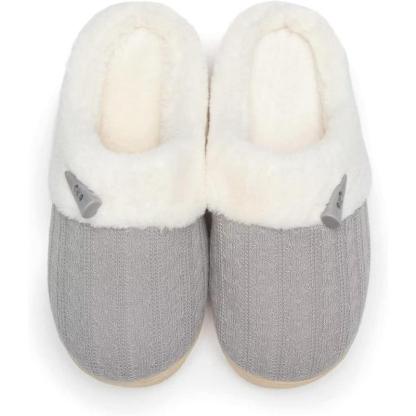 Plush Memory Foam Slippers – Snug Fit and Gentle Cushioning-Cloud Cushion Slides