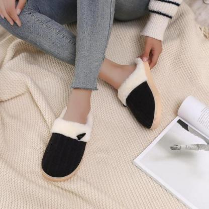 Plush Memory Foam Slippers – Snug Fit and Gentle Cushioning-Cloud Cushion Slides