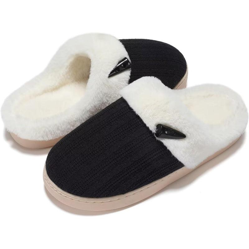 Plush Memory Foam Slippers