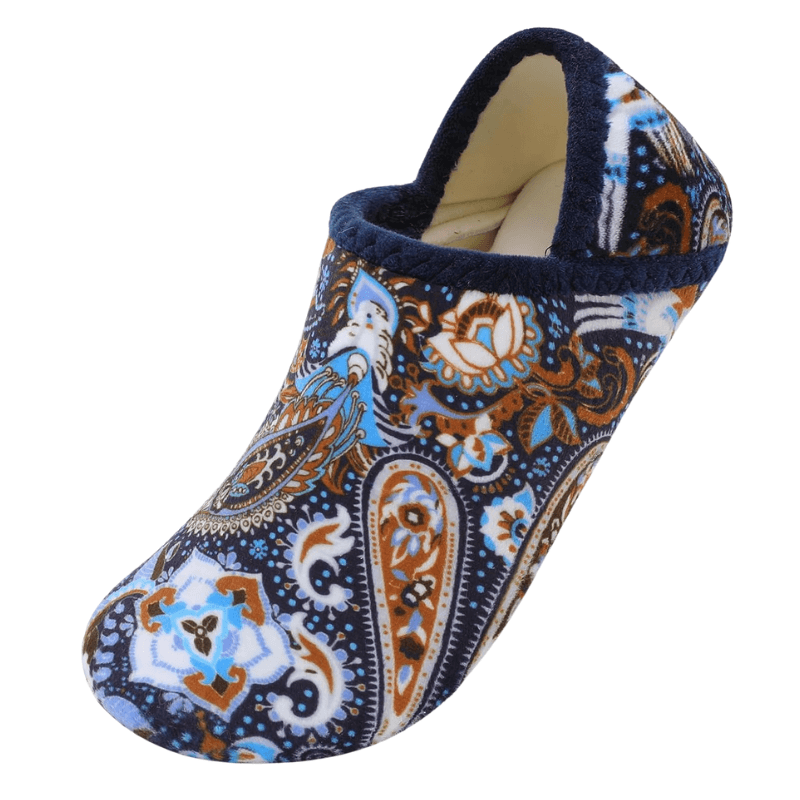 Paisley Slippers – Stylish and Comfortable Indoor Footwear