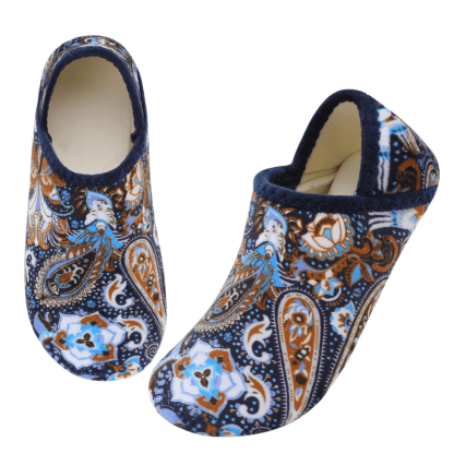Paisley Slippers – Stylish and Comfortable Indoor Footwear - Cloud Cushion Slides