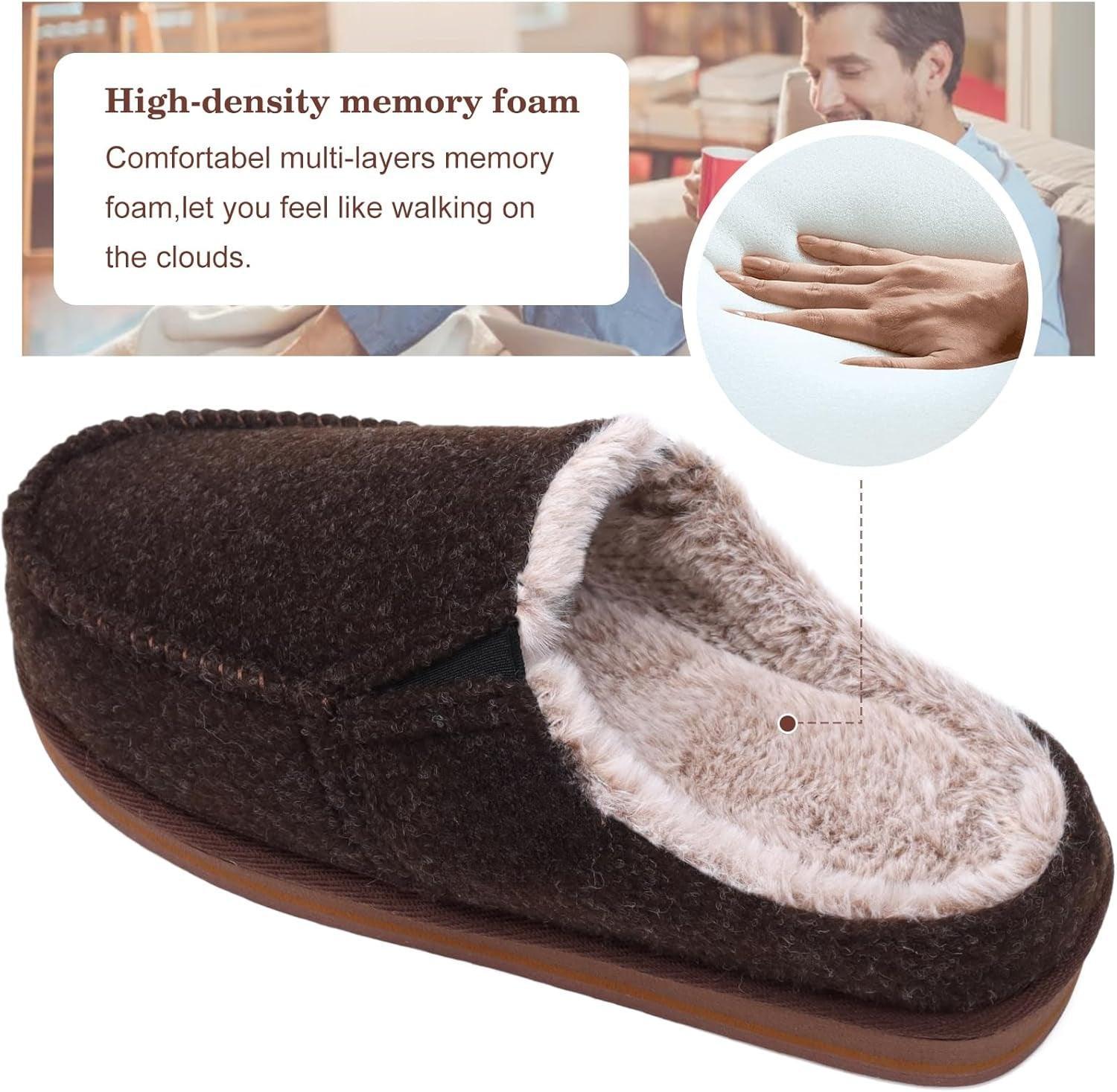 Pull On Orthopedic Slippers – Memory Foam Cushioning - Cloud Cushion Slides