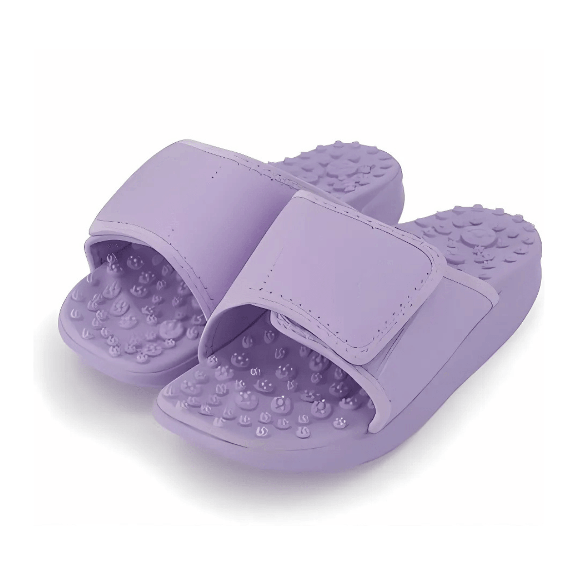 Reflexology Massage Slippers – Deep Acupressure Tissue Stress Relief - Cloud Cushion Slides