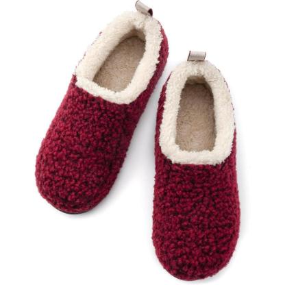 Shearling Memory Foam Slippers – Ultimate Comfort for Cozy Living - Cloud Cushion Slides