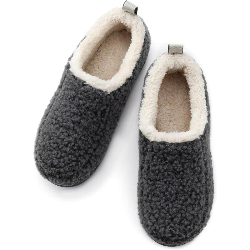 Shearling Memory Foam Slippers – Ultimate Comfort for Cozy Living - Cloud Cushion Slides