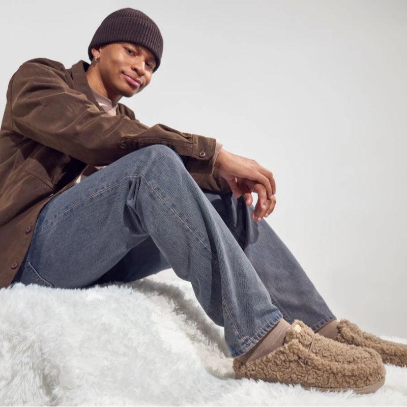 Plush Slip On House Slippers