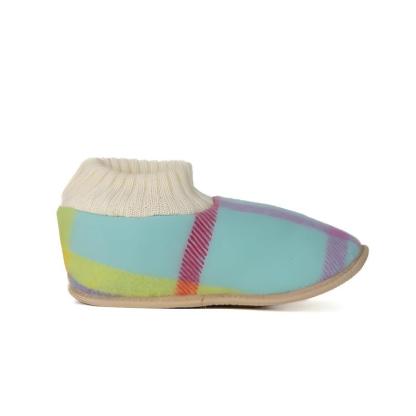 Classic Plaid Fleece Slippers – Cozy Comfort for Chilly Days-Cloud Cushion Slides