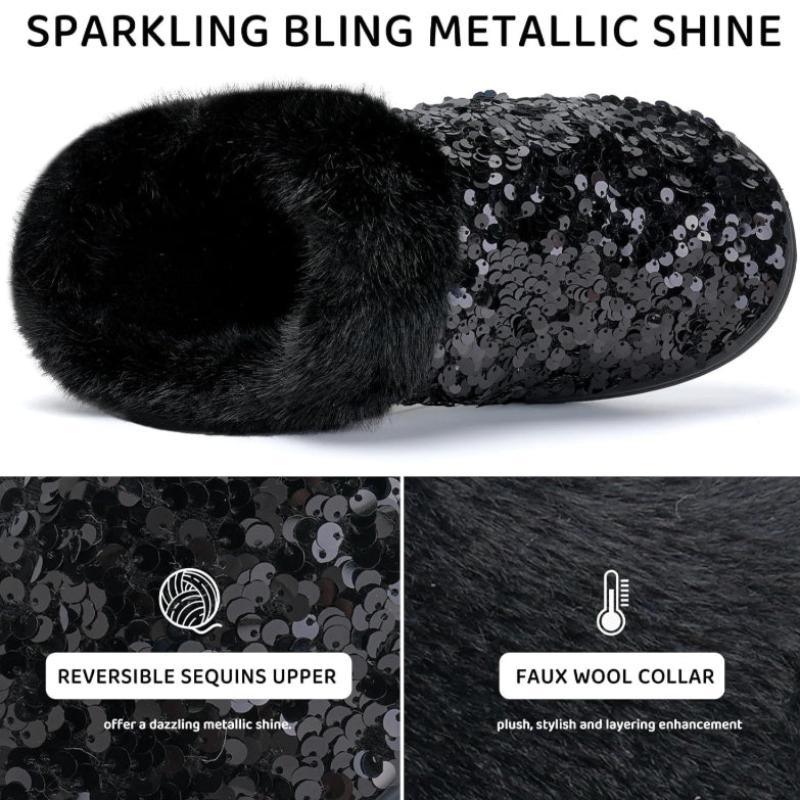 Sequins House Anti Skid Slippers – Sparkle and Stability Indoors - Cloud Cushion Slides