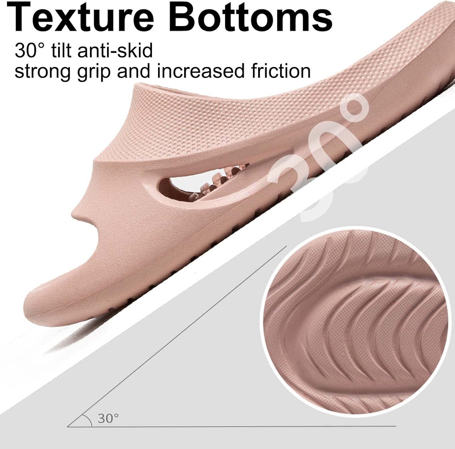 Home Gym Bath Massaging Slippers – Foot Relief and Relaxation - Cloud Cushion Slides