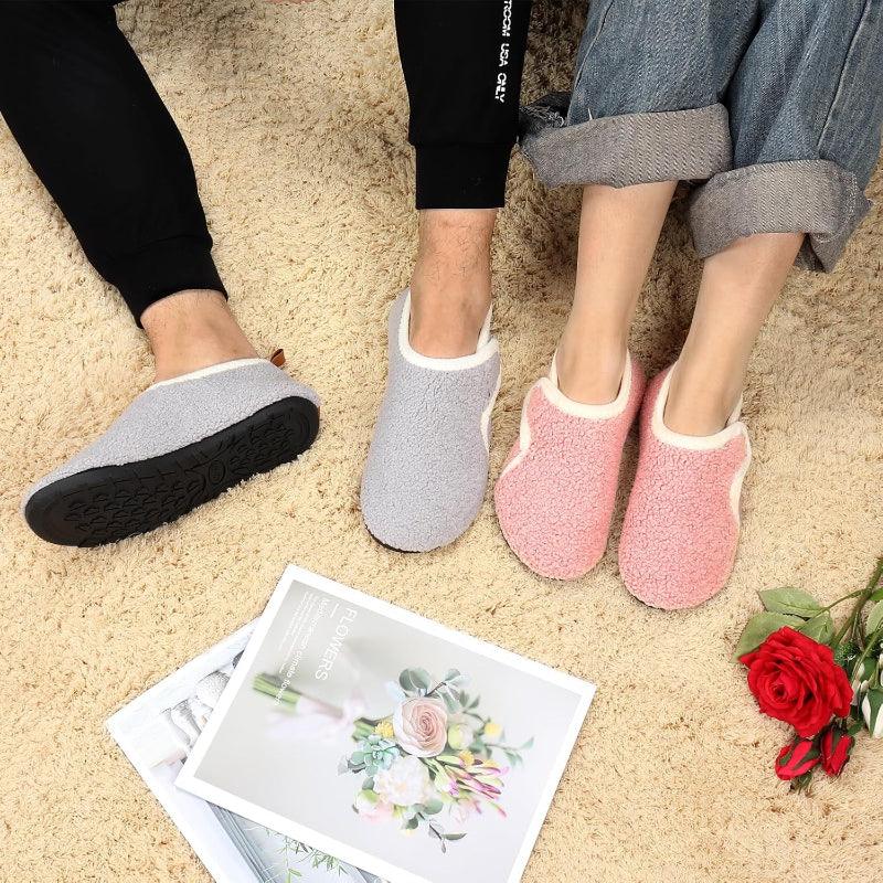 Lightweight Fleece Lined Slippers