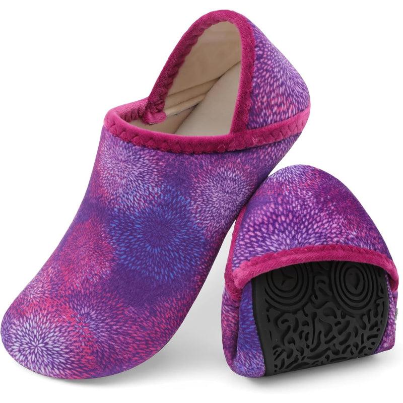 Fireworks Diabetic Slippers – Printed Lined and Non Slip - Cloud Cushion Slides