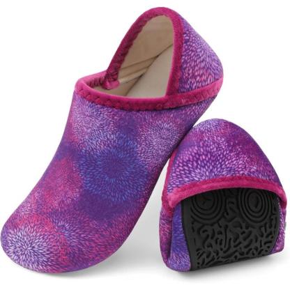Fireworks Diabetic Slippers – Printed Lined and Non Slip - Cloud Cushion Slides