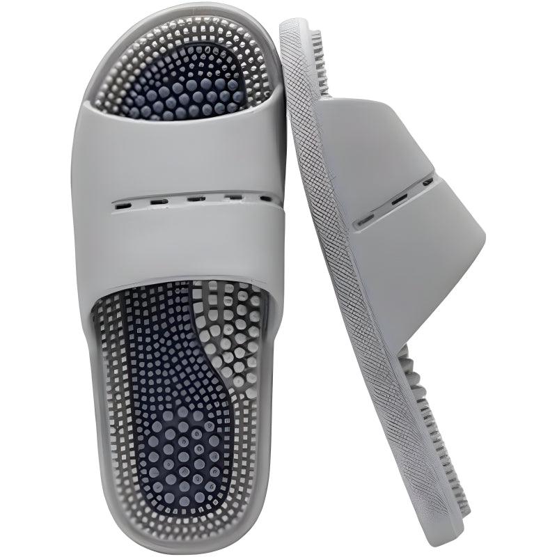 Non Slip Acupressure Slippers – Foot Massage and Reflexology Support - Cloud Cushion Slides