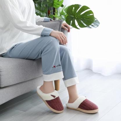 Comfy Memory Plush Slippers – Anti Skid and Cozy Warmth - Cloud Cushion Slides
