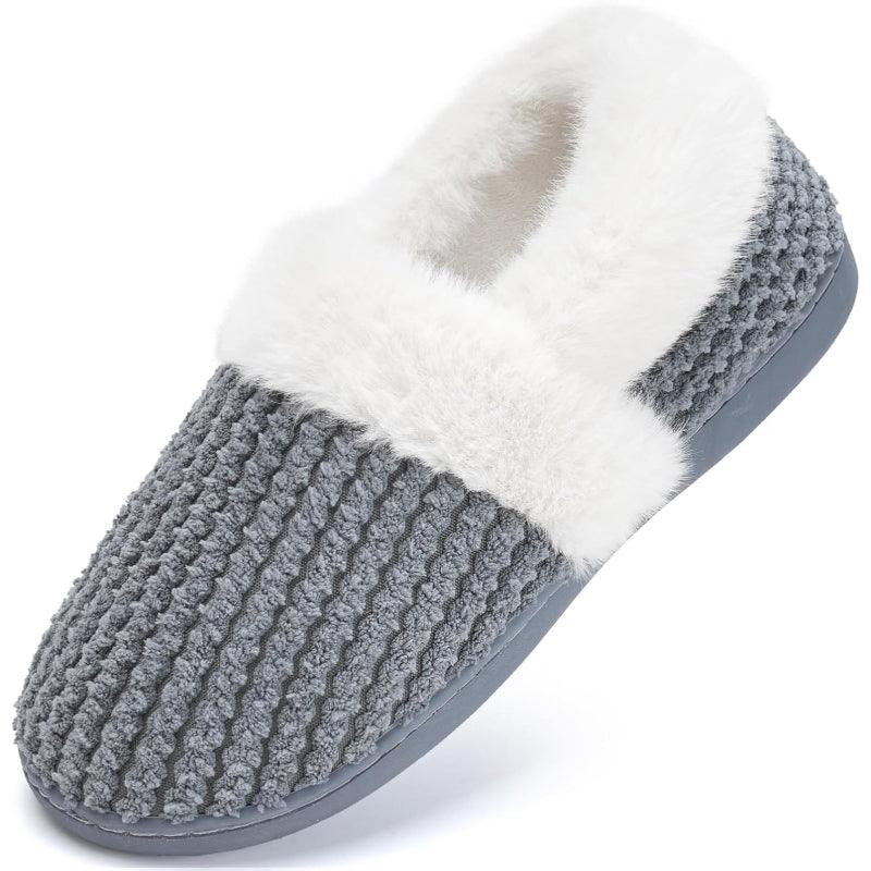 Closed Back Plush Slippers