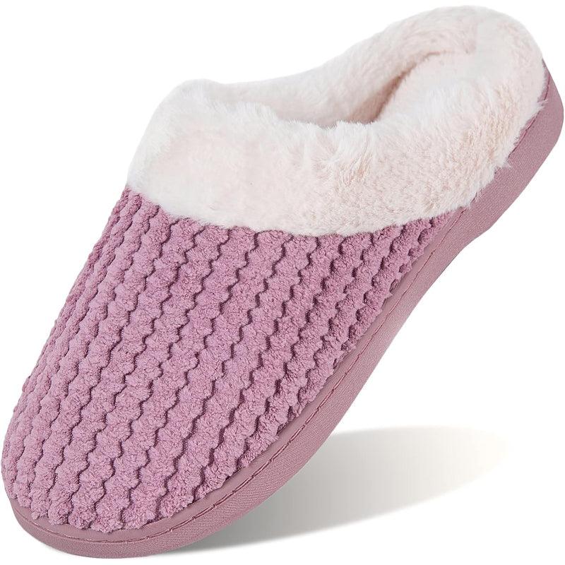 Soft Warm And Comfortable Indoor Fleece Lined Slippers