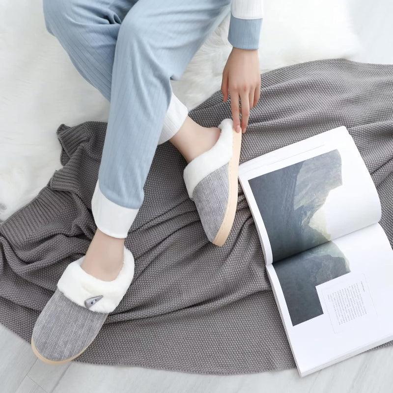 Comfy Memory Plush Slippers