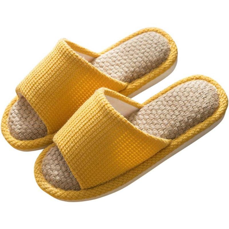Anti Odor Flax Slippers