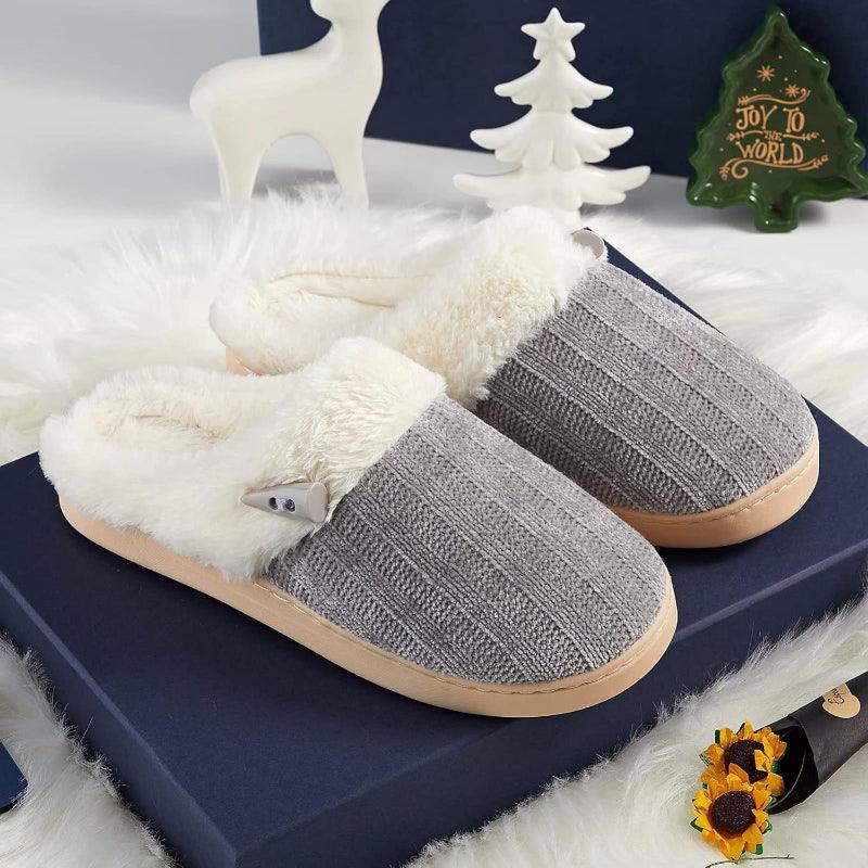 Comfy Memory Plush Slippers
