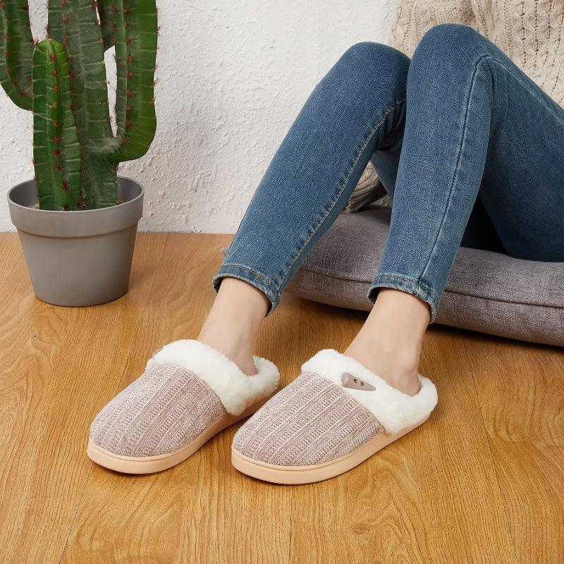 Comfy Memory Plush Slippers