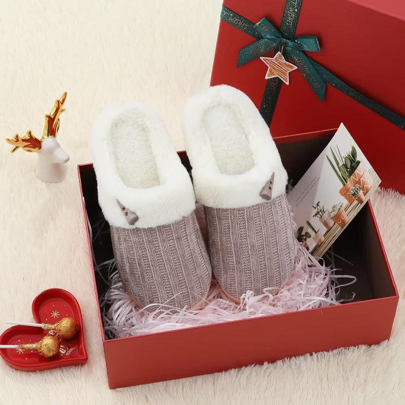 Comfy Memory Plush Slippers