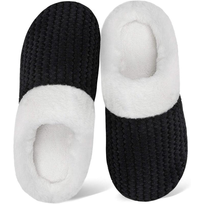 Soft Warm And Comfortable Indoor Fleece Lined Slippers