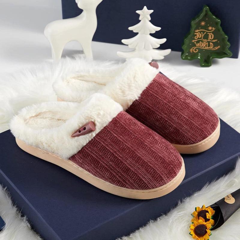 Comfy Memory Plush Slippers