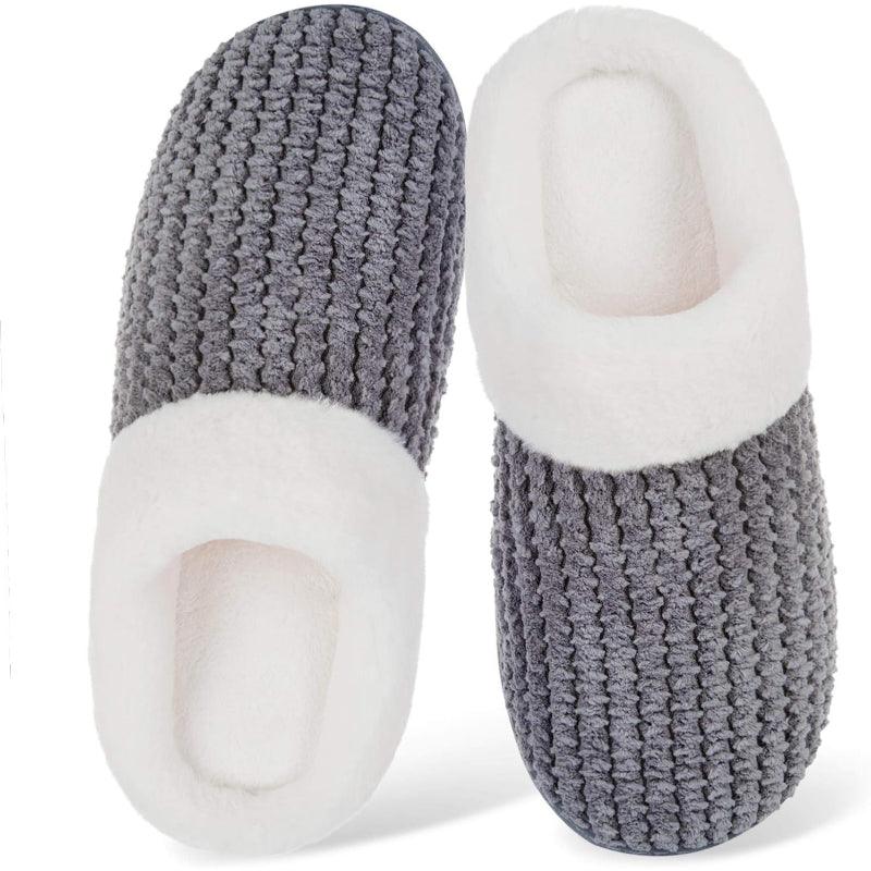 Soft Warm And Comfortable Indoor Fleece Lined Slippers