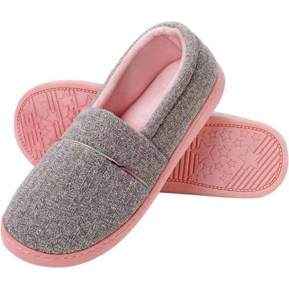 Closed Back Indoor Slippers – Secure Comfort for Everyday Wear - Cloud Cushion Slides