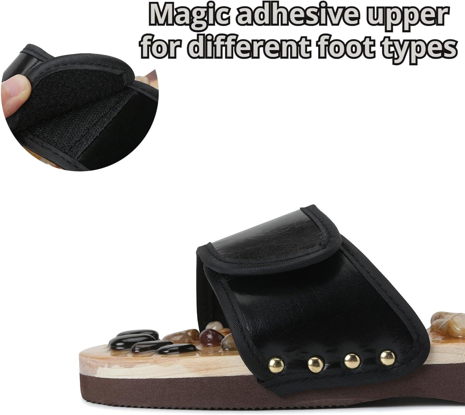 Adjustable Stone Slippers – Relax Massaging and Revitalize Every Step - Cloud Cushion Slides