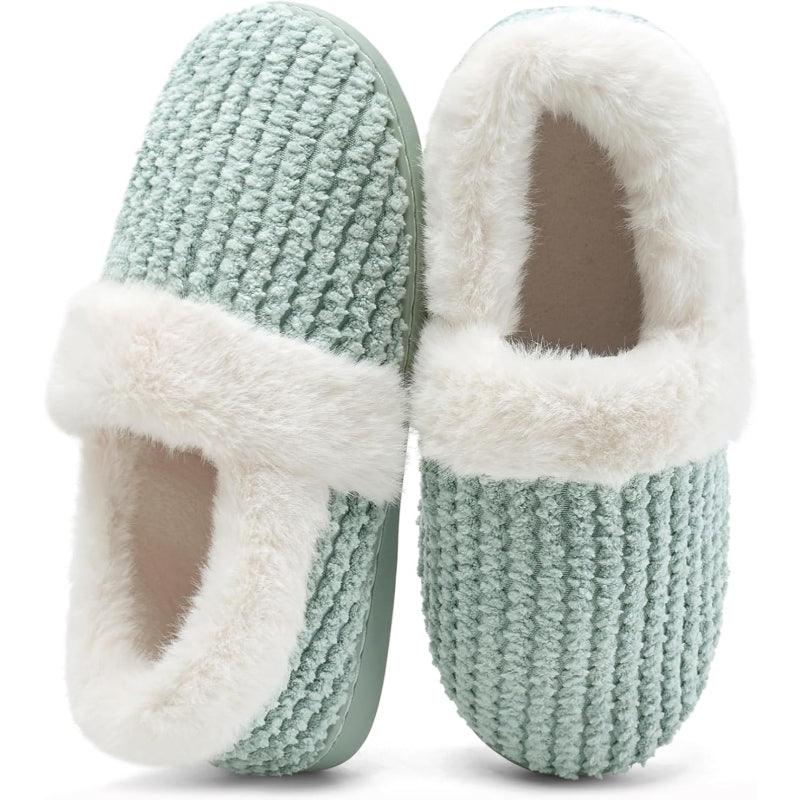 Closed Back Plush Slippers