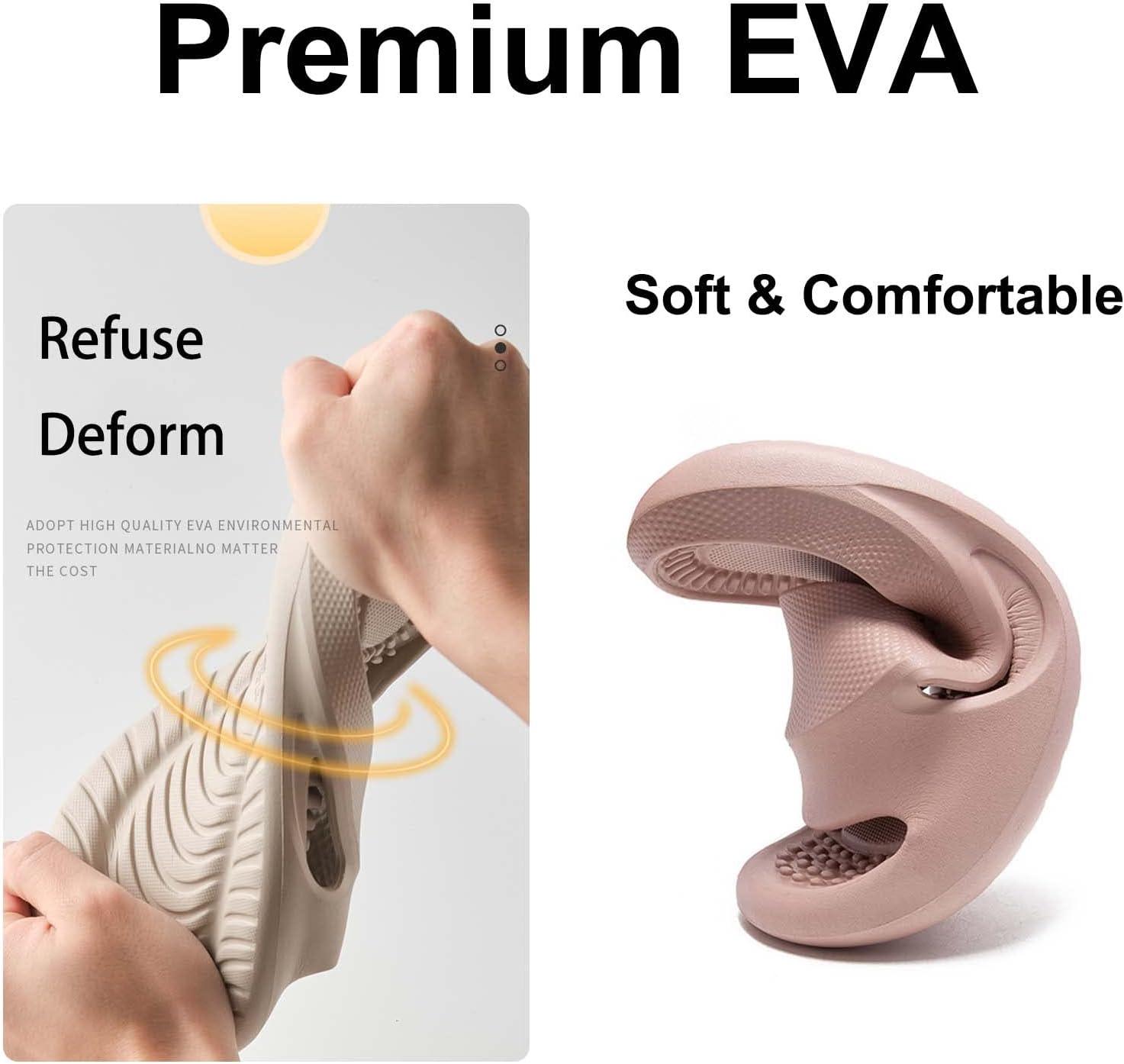 Home Gym Bath Massaging Slippers – Foot Relief and Relaxation - Cloud Cushion Slides