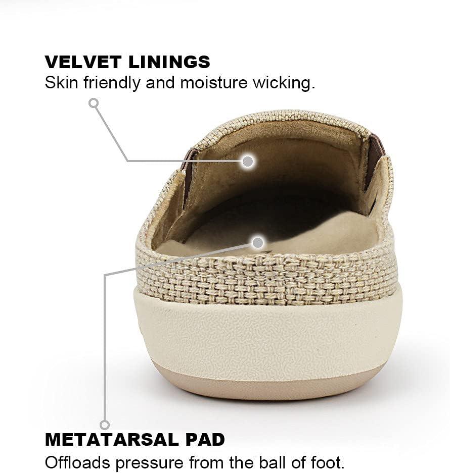 Anti Odor Canvas Slippers – Comfort for Daily Wear - Cloud Cushion Slides
