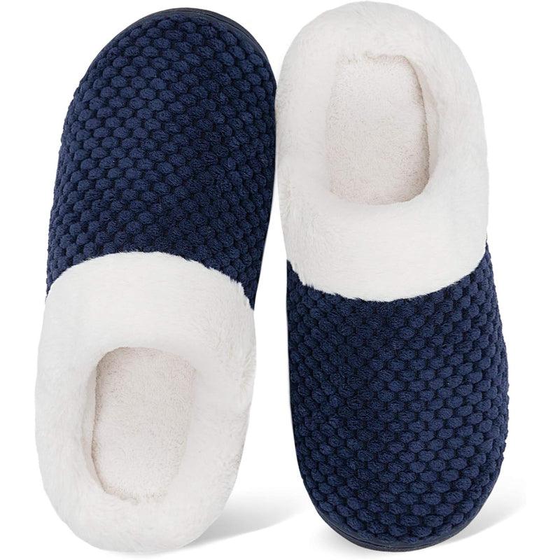Soft Warm And Comfortable Indoor Fleece Lined Slippers