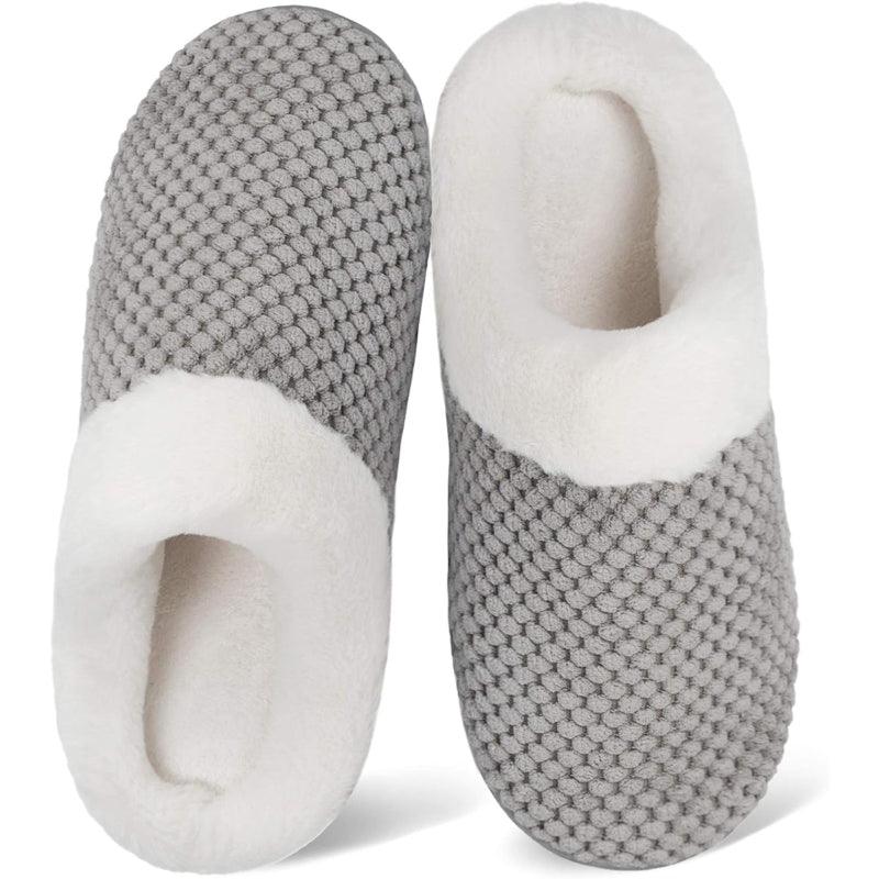 Soft Warm And Comfortable Indoor Fleece Lined Slippers