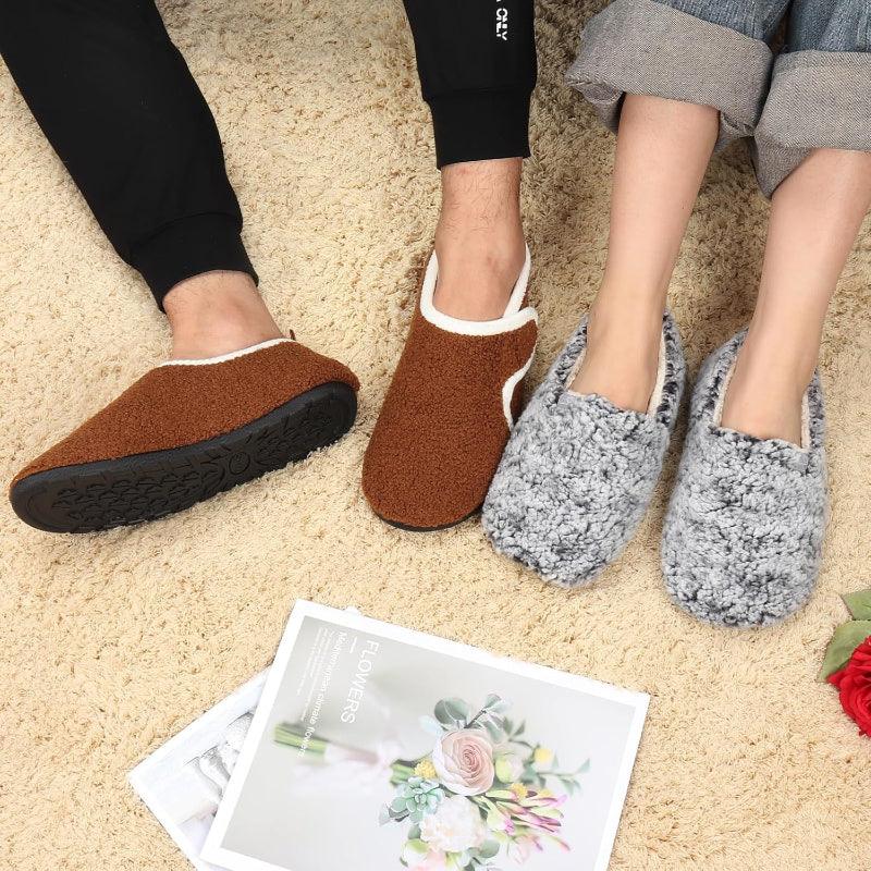 Lightweight Fleece Lined Slippers