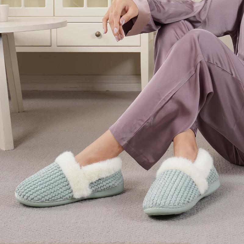 Closed Back Plush Slippers