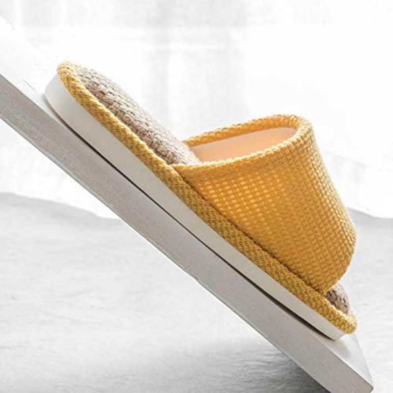 Anti Odor Flax Slippers