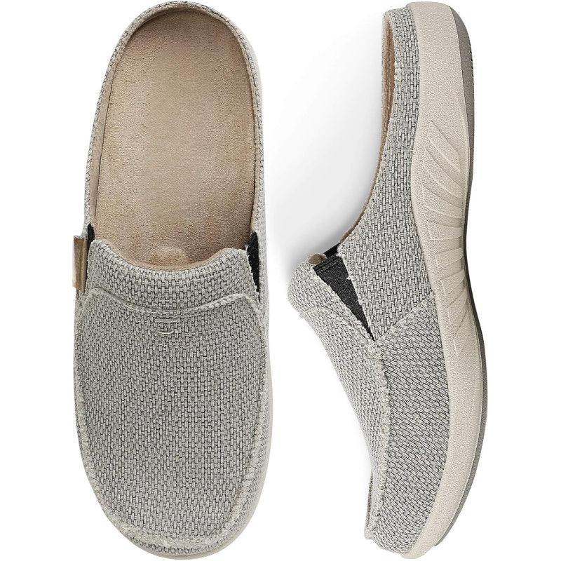 Anti Odor Canvas Slippers – Comfort for Daily Wear - Cloud Cushion Slides